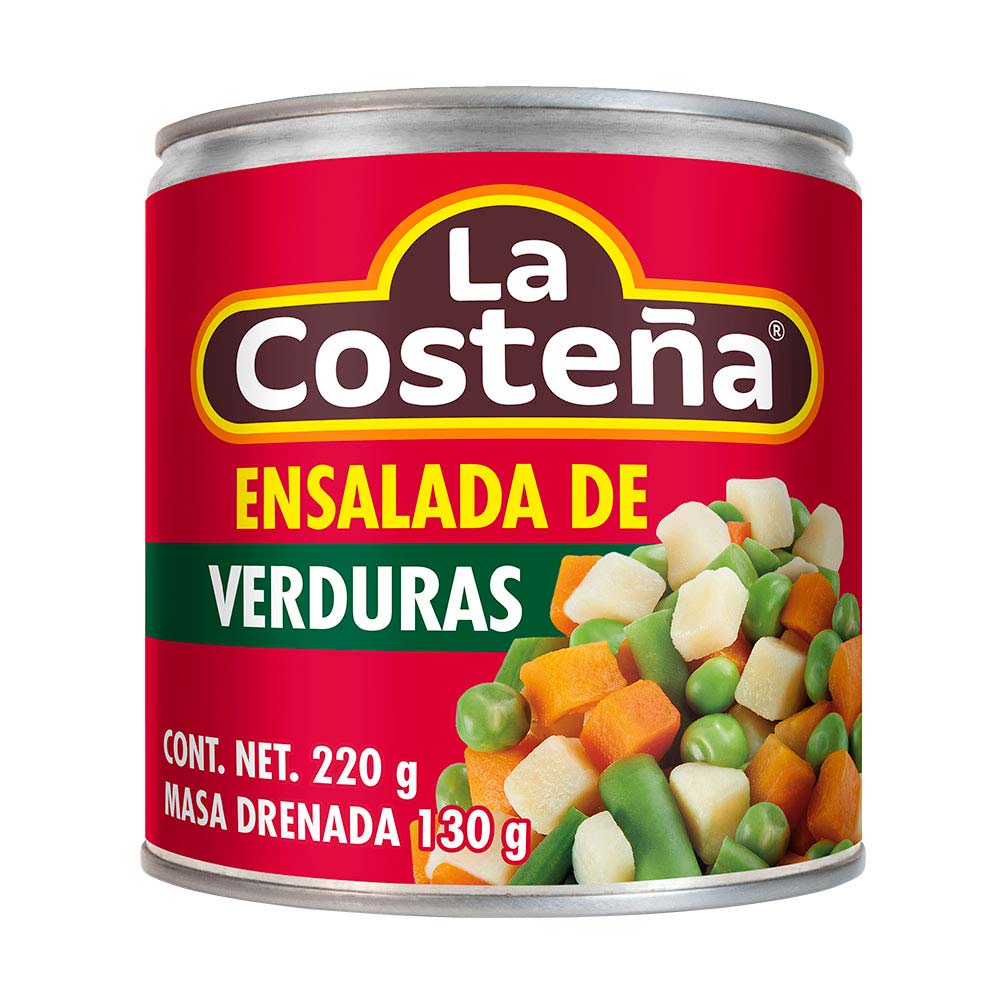 Ensalada De Verduras La Costeña 220 gr