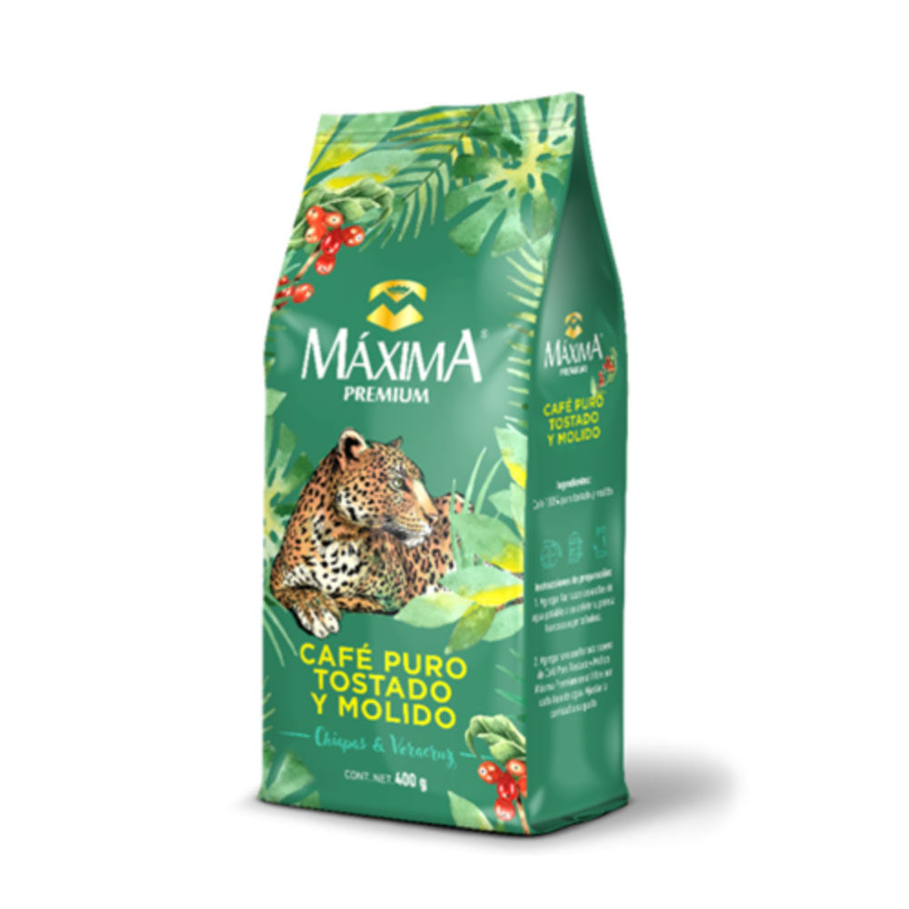 Maxima Premium Cafe Tostado Y Molido 400 gr