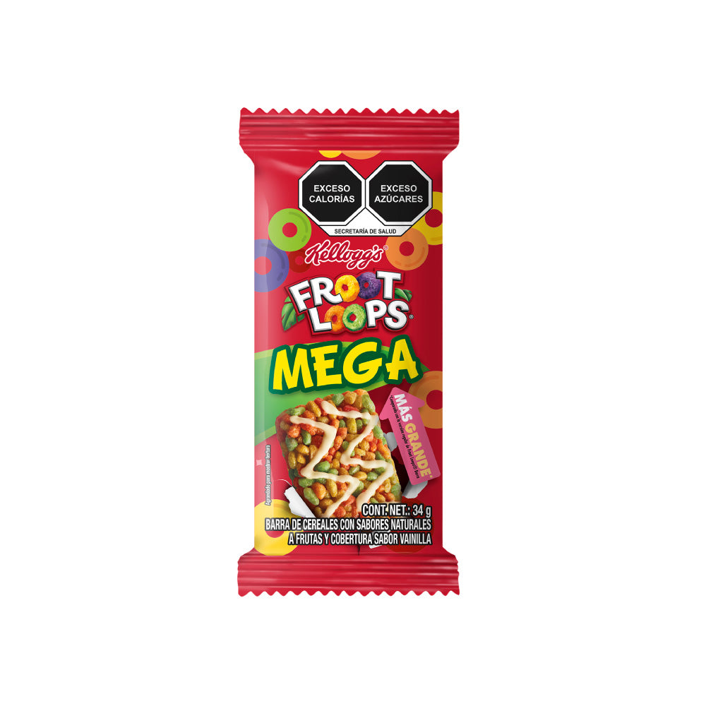 Froot Loops Kellogs Mega 34 grs