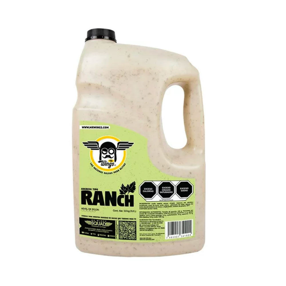Mr. Wings Aderezo Ranch 3.8 Kg