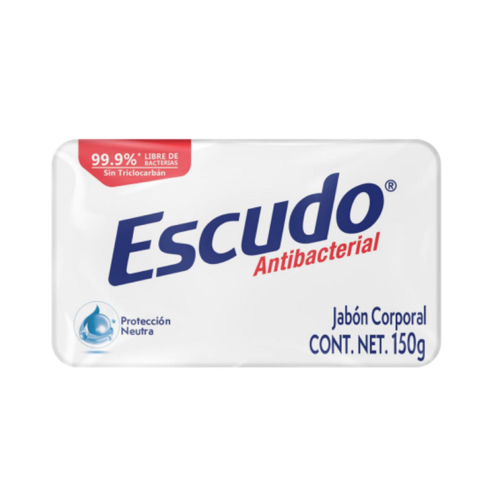Escudo Jab Tocador Blanco Neutro 150 Gr