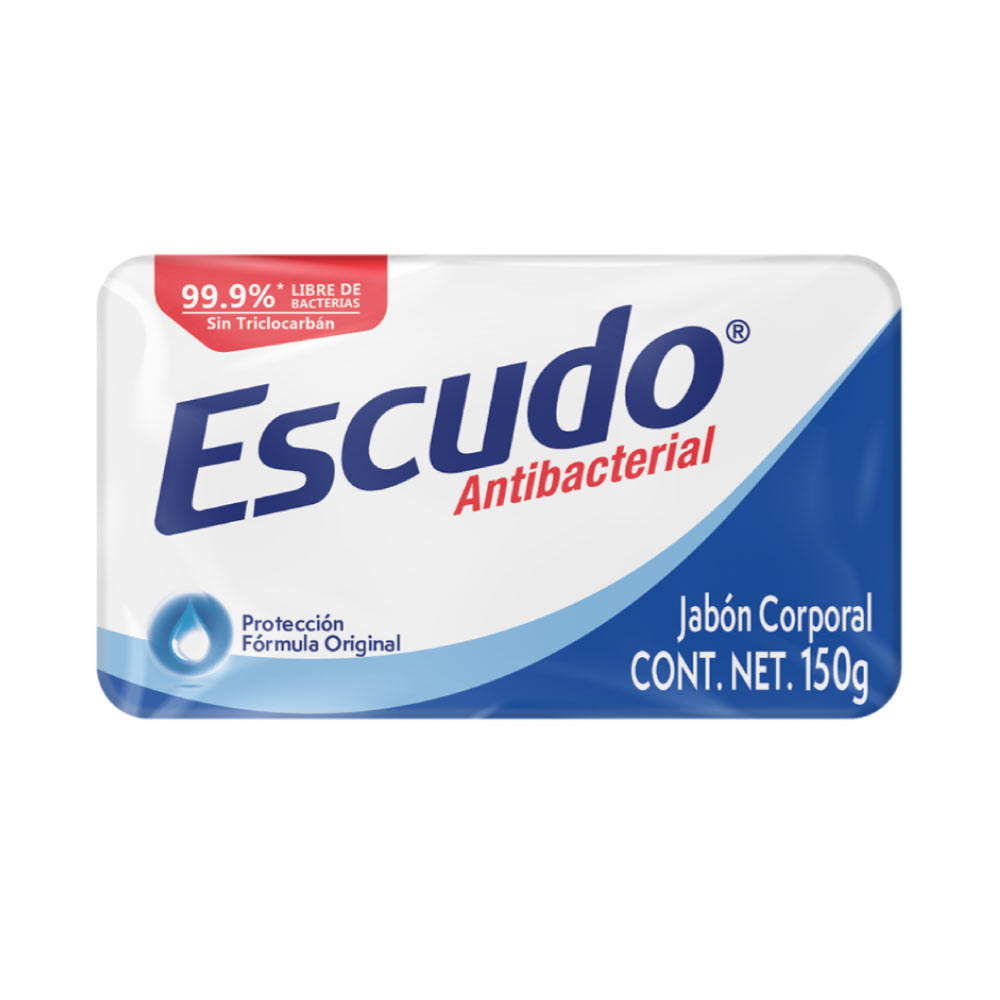 Escudo Jab Tocador Azul Original 150 Gr