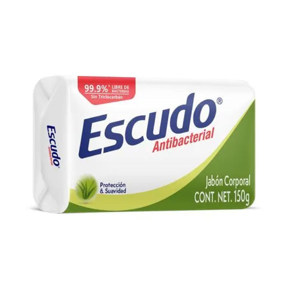 Escudo Jab Tocador Verde Frescura 150 Gr