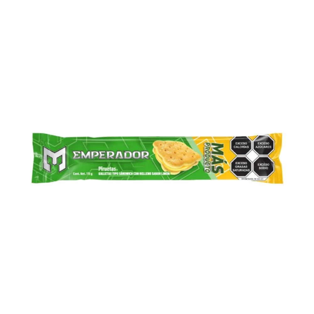 Emperador Galletas Piruetas 115 gr