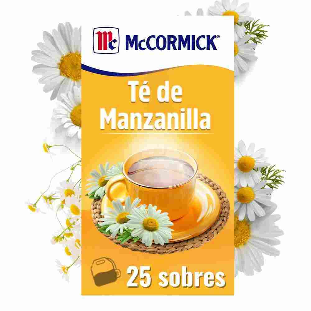 Te Mc Cormick Manzanilla 25 sobres
