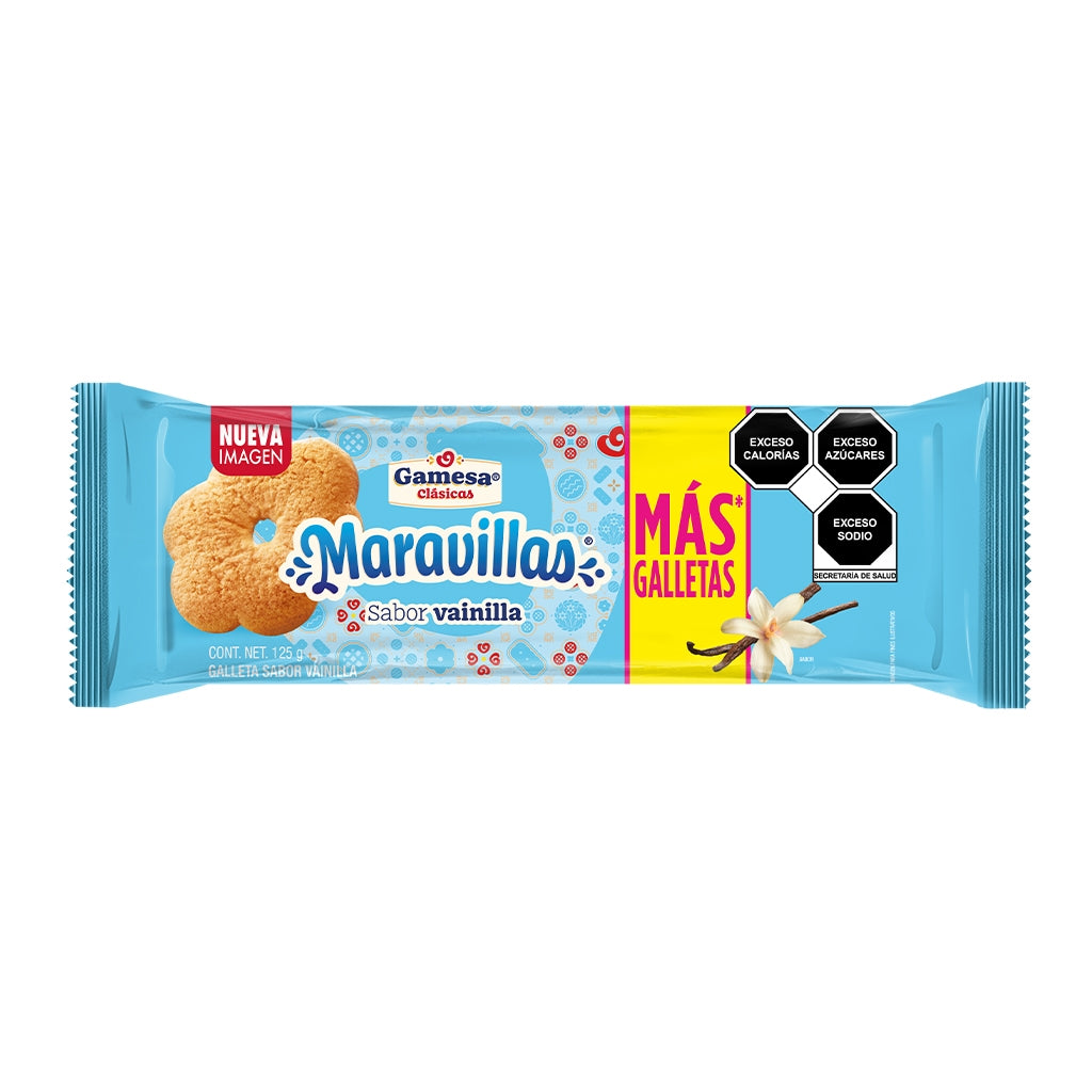 Galleta Maravillas Vainilla 125 gr