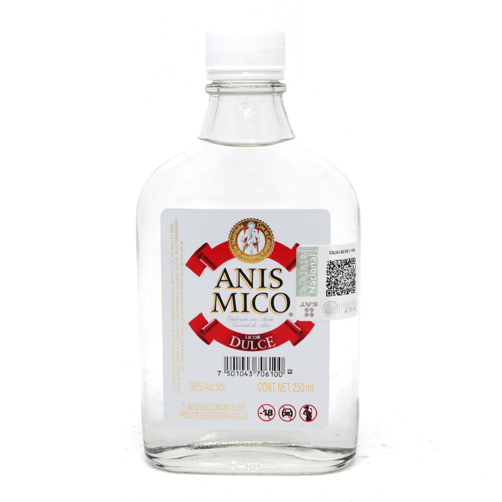Bebida Alcoholica Mico Anis Dulce 250 Mililitros