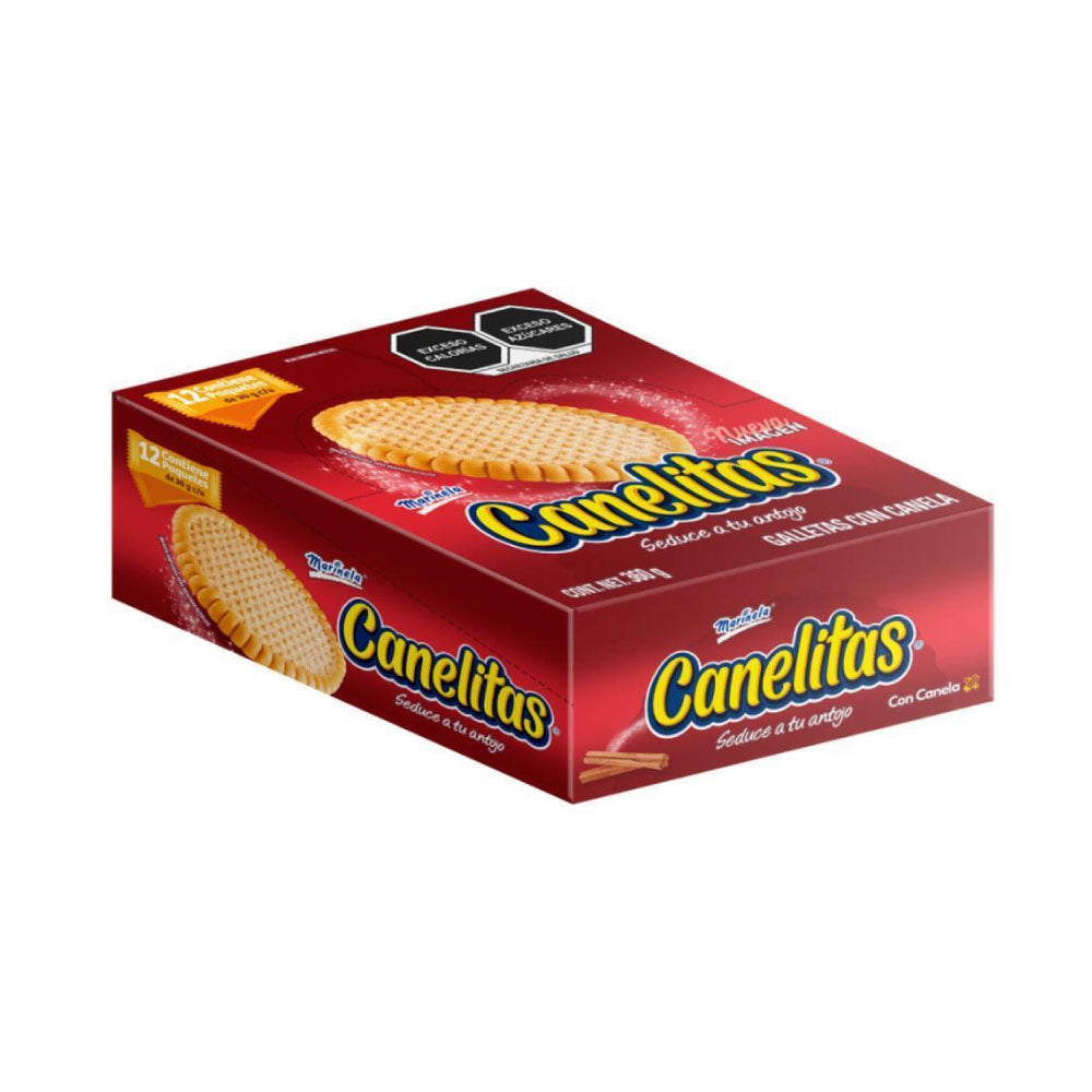 Canelitas Marinela Paq. 12 Piezas de 30 gr