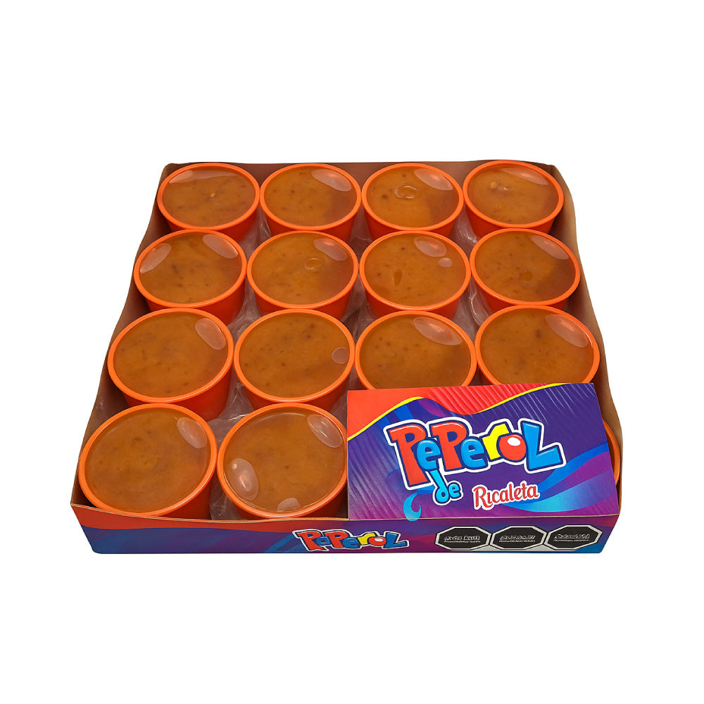 Dulce de Tamarindo Peperol Ollita Grande 32 Piezas De 13 Gramos