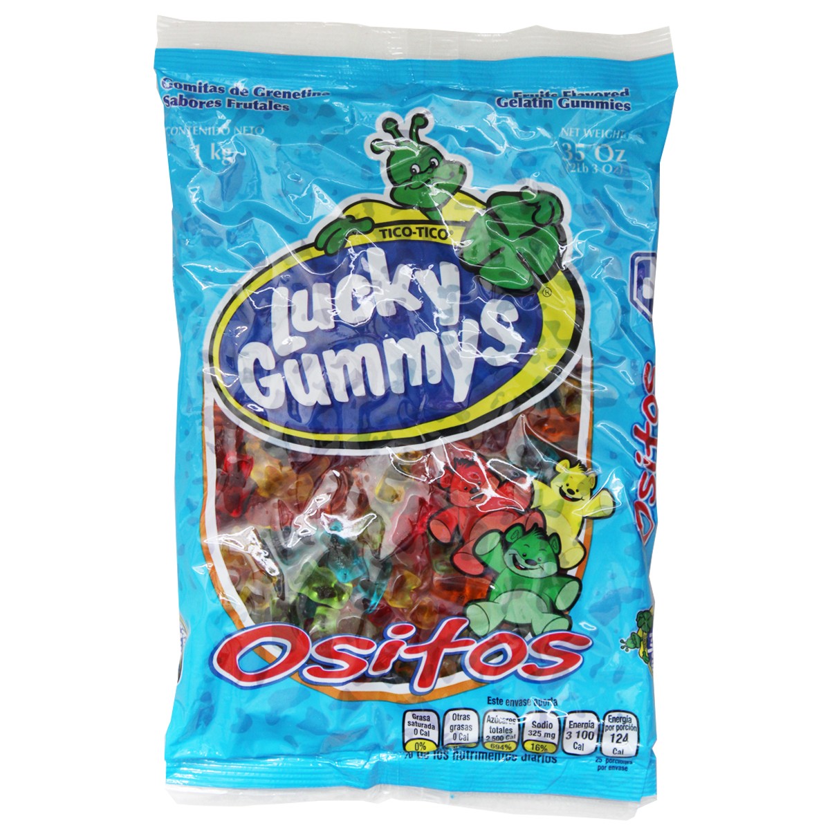 Lucky Gummy Gomitas De Ositos Bolsa 1 Kg