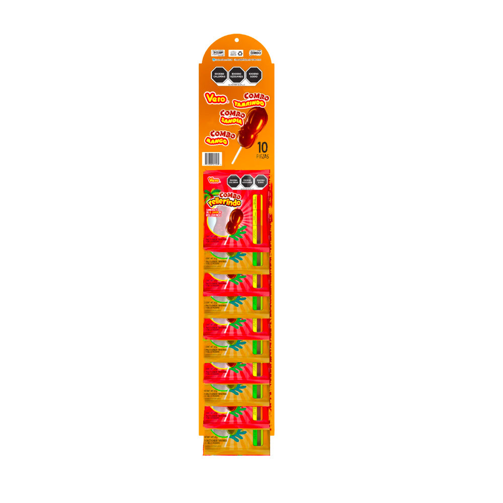 Paleta Vero Combo Mix 10 piezas