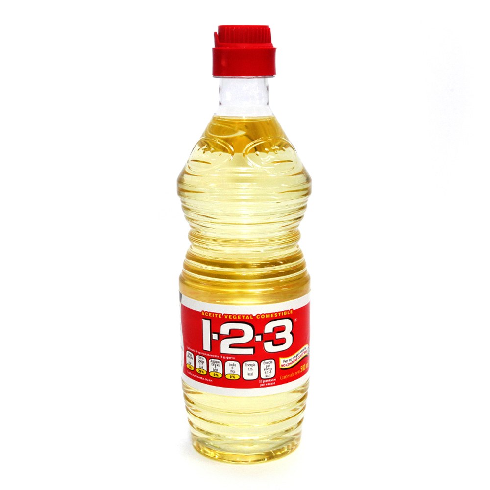 Aceite Vegetal 123 500 ml
