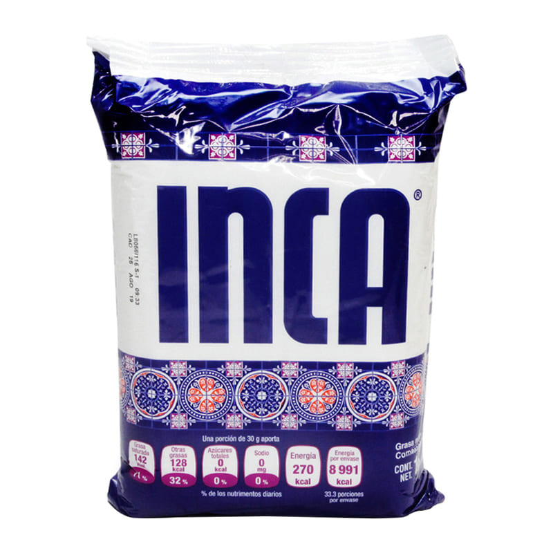 Manteca Vegetal Inca 1 kg