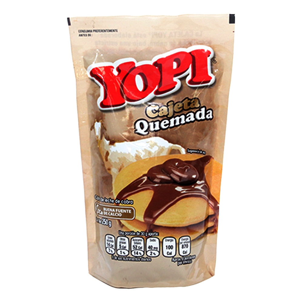 Cajeta Yopi Quemada 250 Gramos