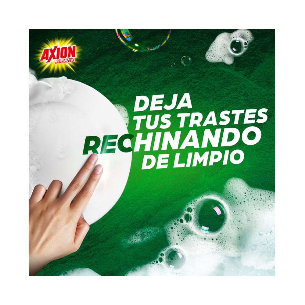 Lavatrastes Líquido Axion Limón 400 ml