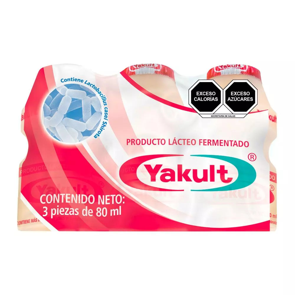 Yakult Paquete 3 piezas