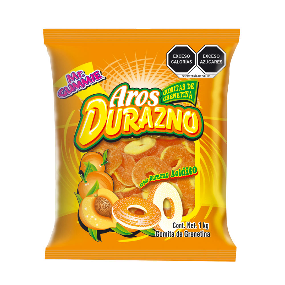 Gomitas Mr Gummie Aros Bolsa 1 Kilo