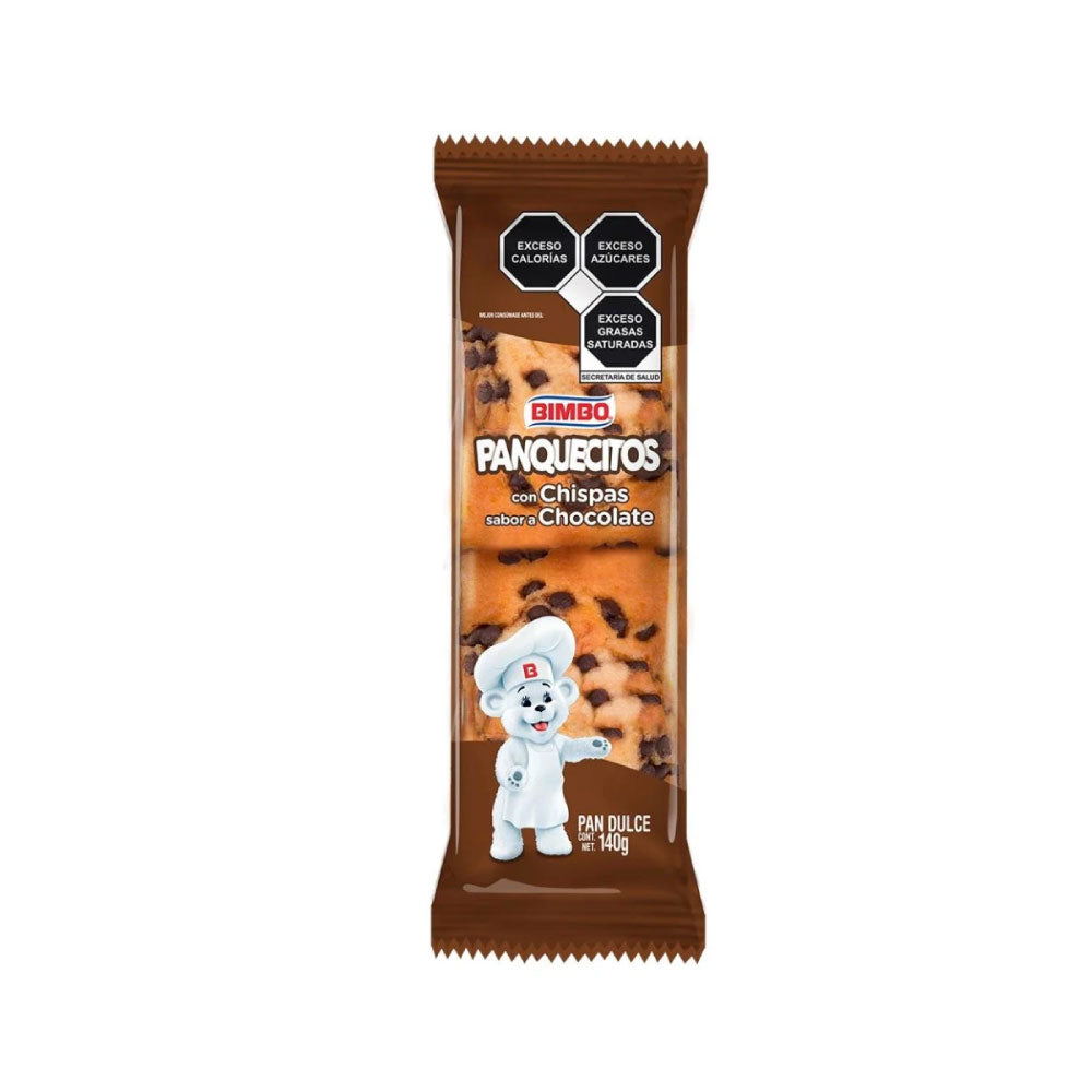 Bimbo Panquecitos con Chocolate 140 Gr