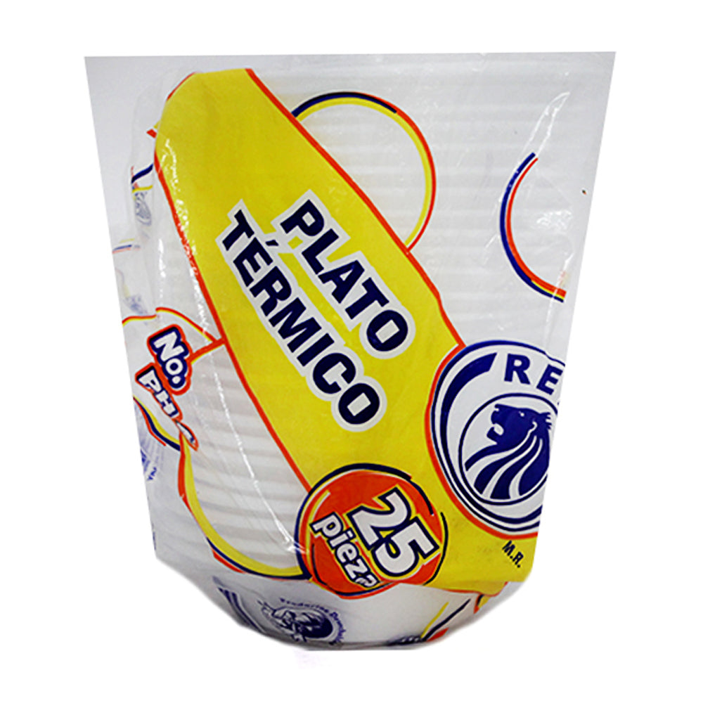 Plato Térmico Reyma Ph4 Pozolero Bolsa con 25 Piezas