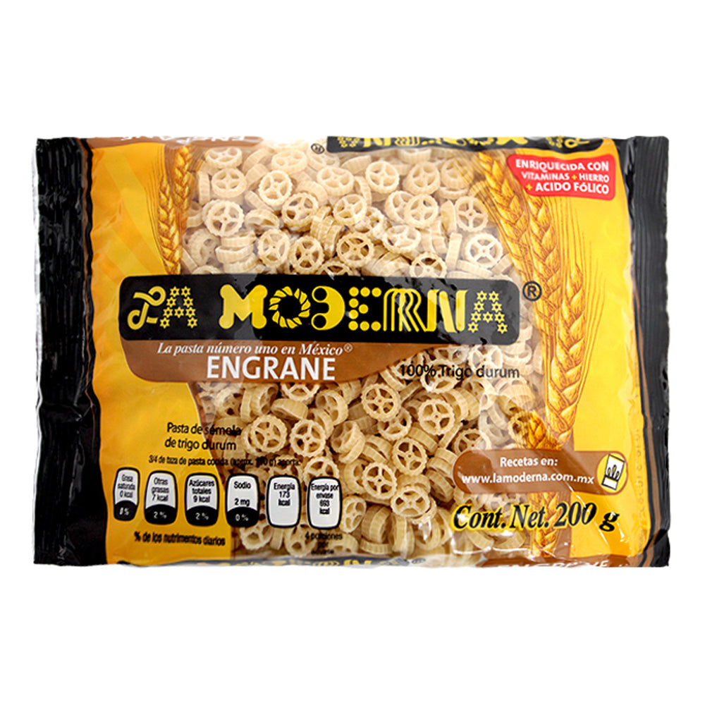La Moderna Pasta Para Sopa Engrane 200 Gr