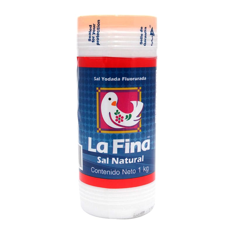 Sal de Mesa La Fina Bote 1 Kilogramo