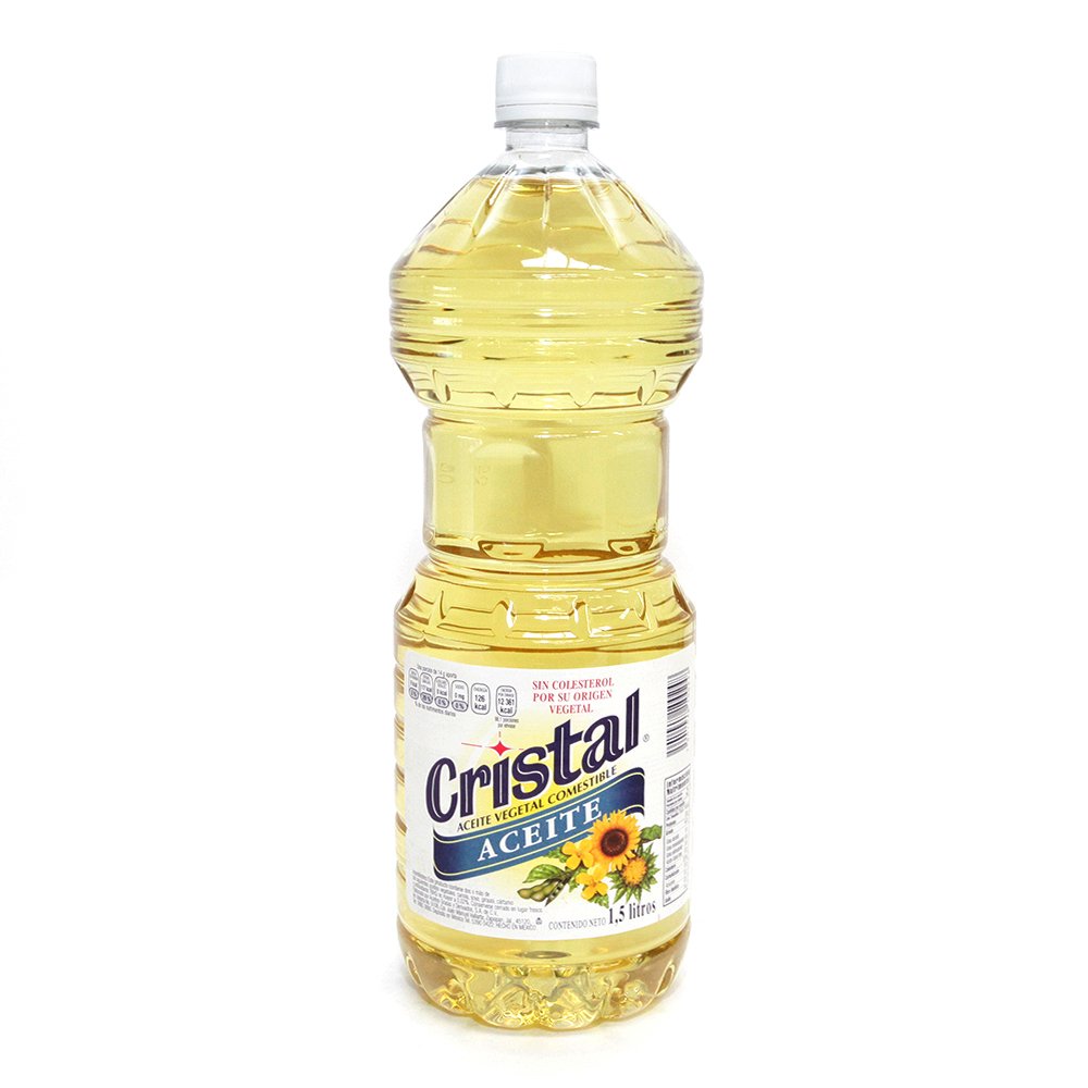 Aceite Vegetal Cristal 1.5 lt.