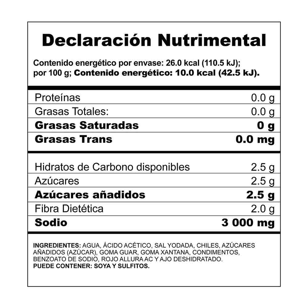 Salsa Búfalo Líquida 260 g