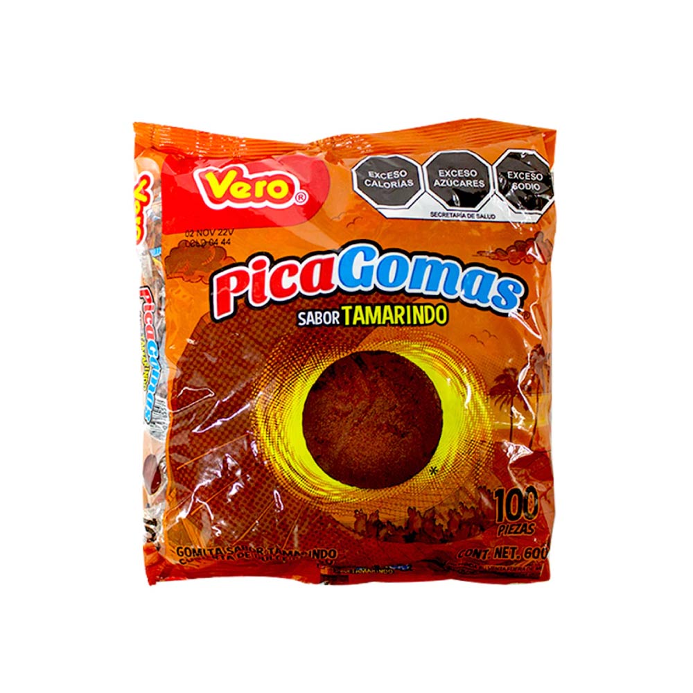 Bolsa Pica Goma Goma Enchilada Con 100 Piezas De 6 Gramos