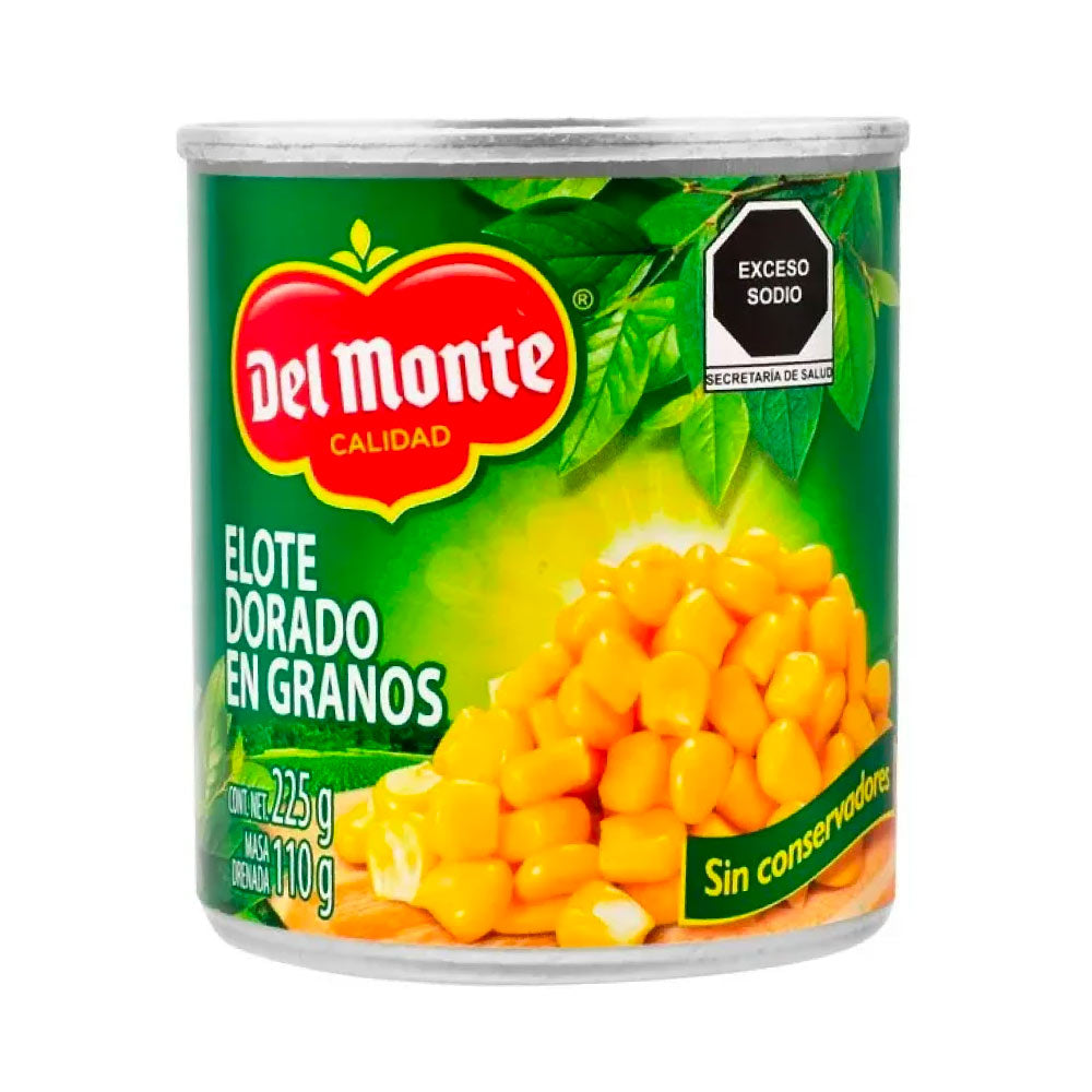 Del Monte Elote Dorado En Granos 225 gr