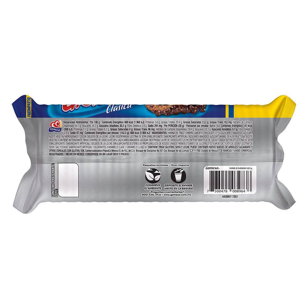 Chokis Paketon Gamesa 142.5 gr