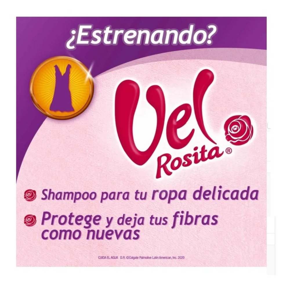 Vel Rosita shampoo para ropa delicada 450 ml