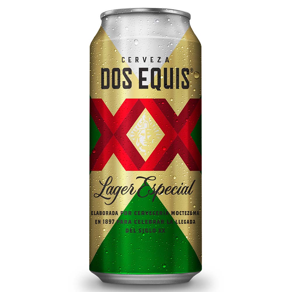 Xx Lager Cerveza Laton 16 Oz