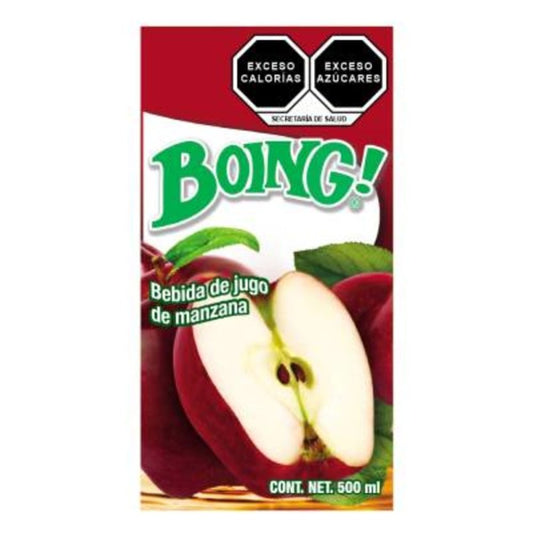 Jugo Boing Sabor Manzana 500 Mililitros