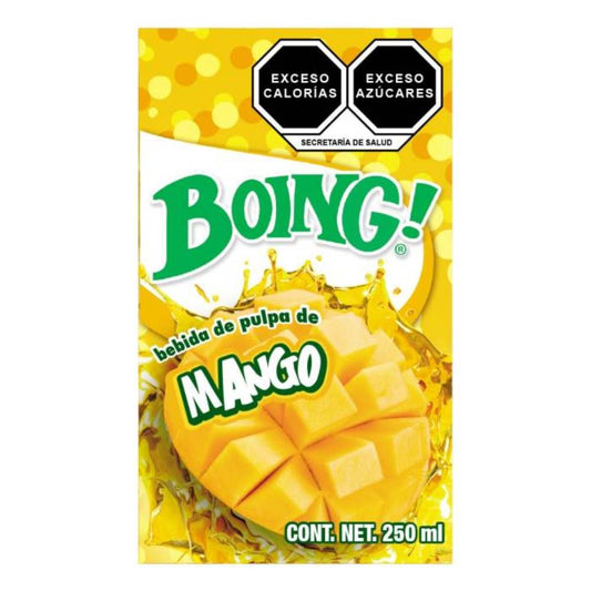 Jugo Boing Sabor Mango 250 Mililitros
