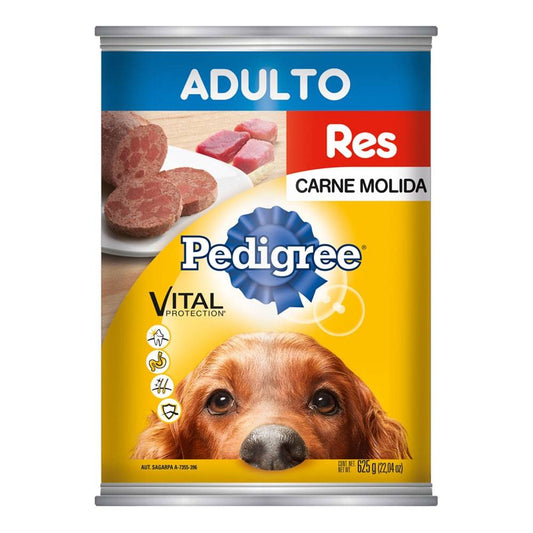 Alimento Húmedo para Perro Pedigree Res Lata 625 Gramos