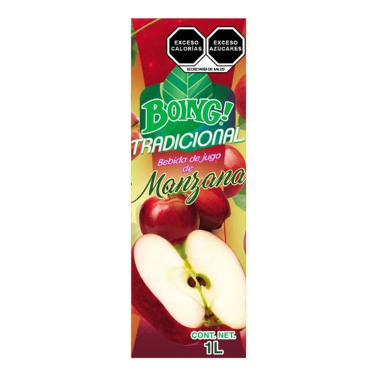 Jugo Boing Sabor Manzana 1 Litro