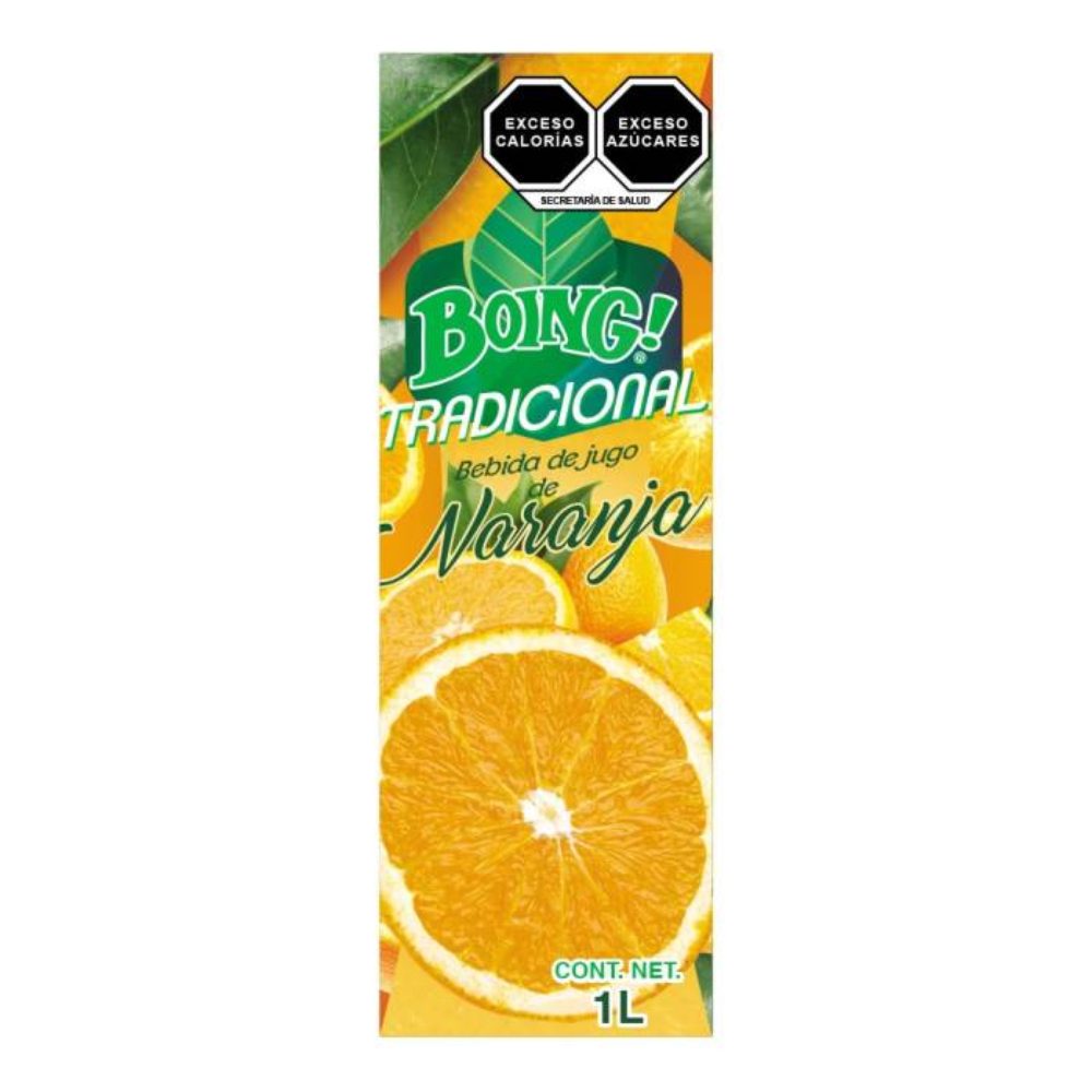 Boing Jugo Sabor Naranja 1 Lt