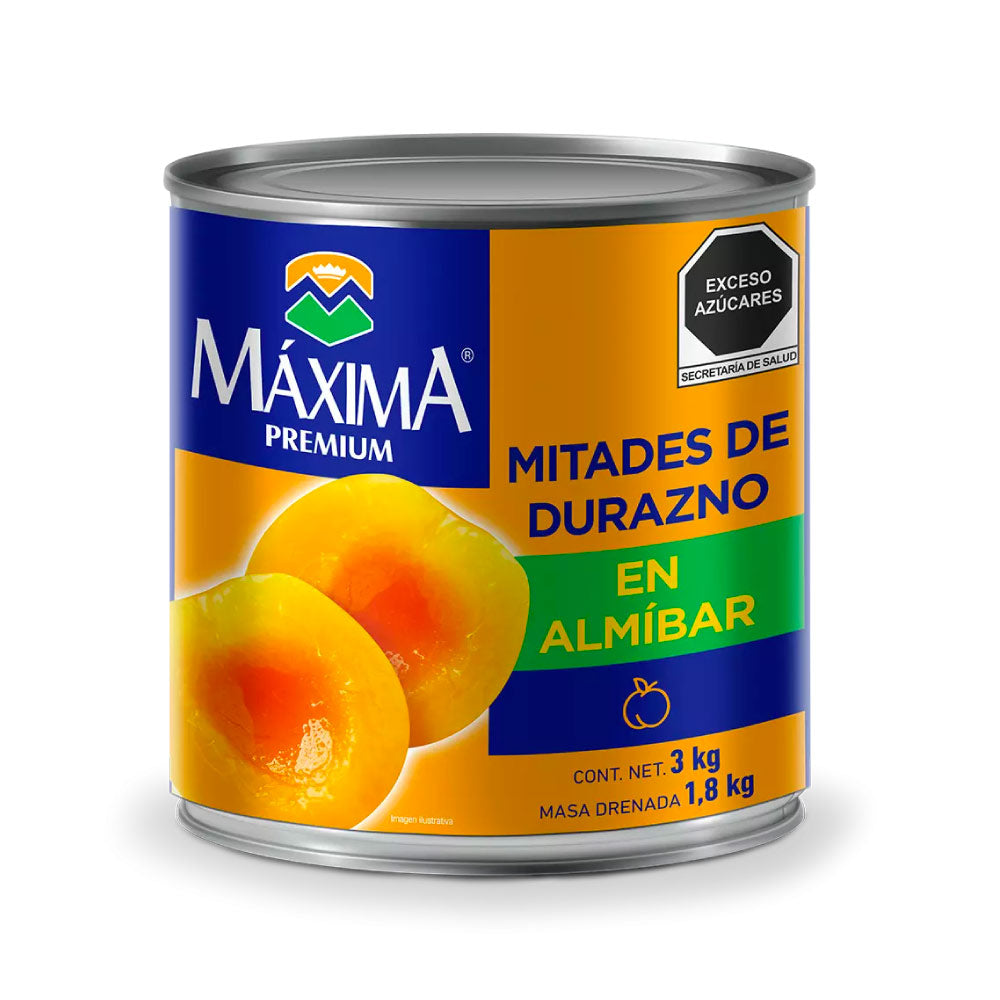 Duraznos Máxima Premium en Mitades 3 kg