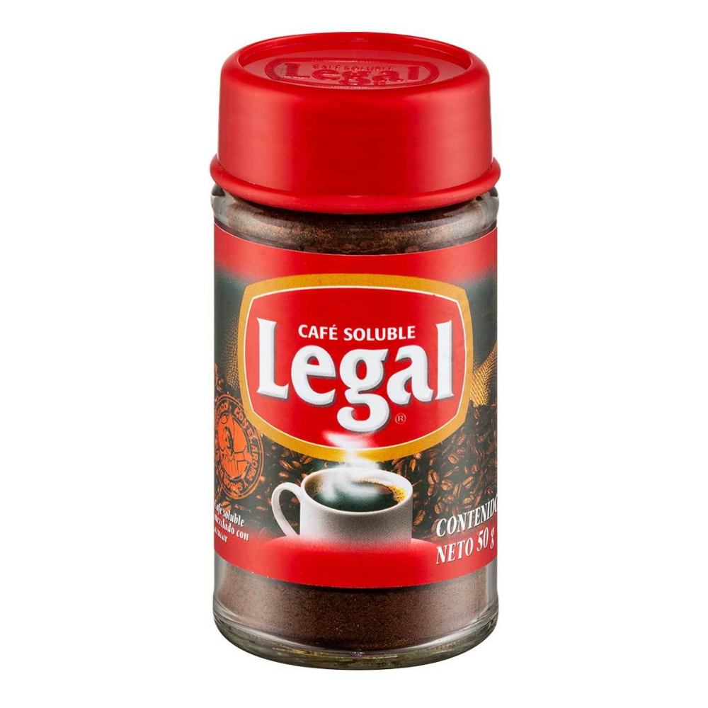 Legal Cafe Sol Frasco 50 Gr