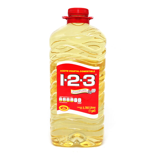 Aceite Vegetal 1-2-3  3.785 lt.