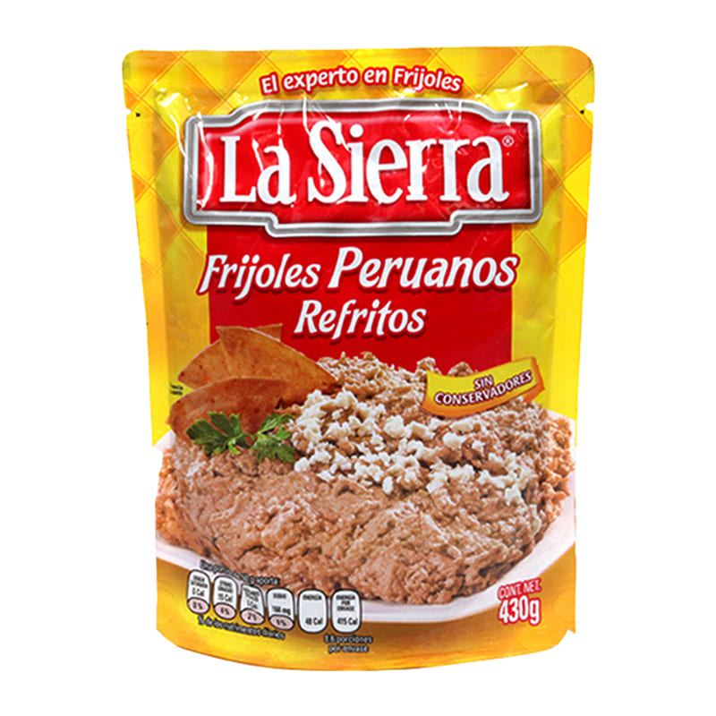 Frijoles Refritos Peruanos La Sierra 430 gr