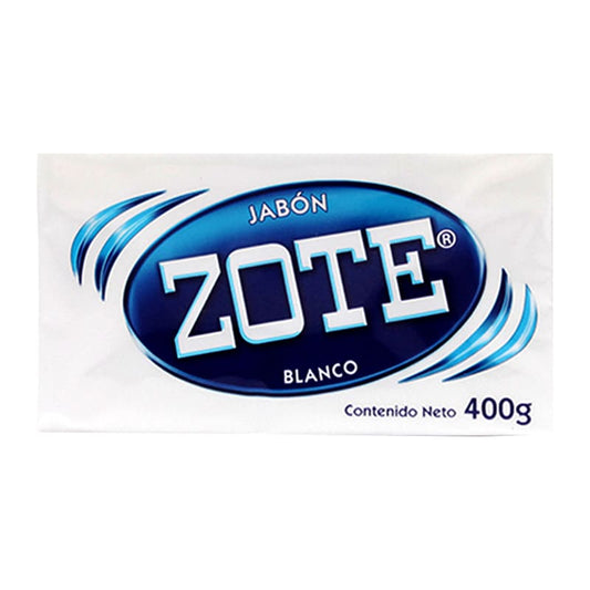 Jabón Zote Blanco Barra de 400 gr