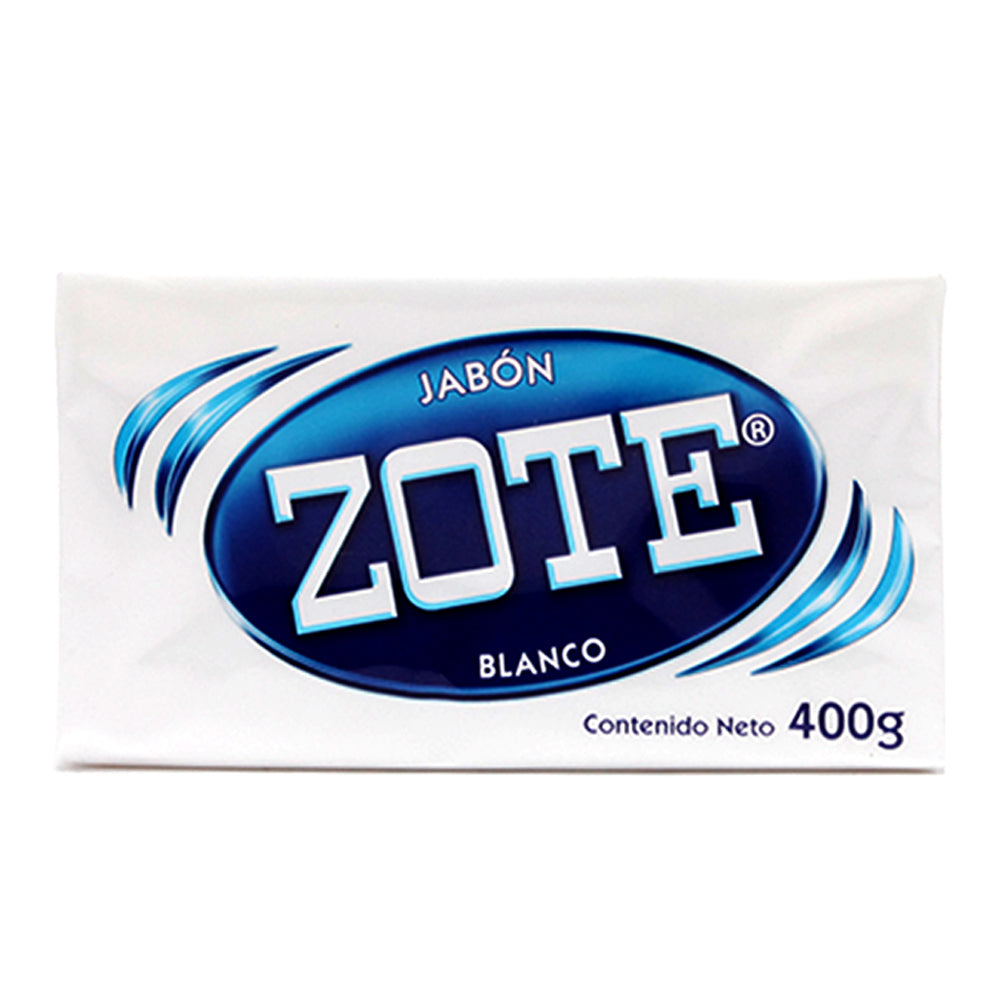 Jabón Zote Blanco Barra de 400 gr