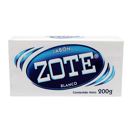 Jabón Zote Blanco En Barra 200 gr