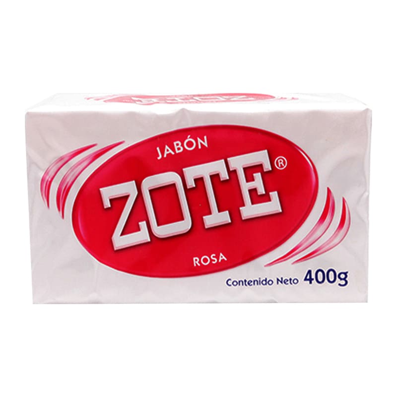 Jabón Zote Rosa Barra de 400 gr