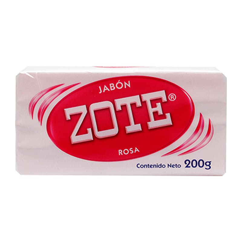 Jabón Zote Rosa En Barra 200 gr