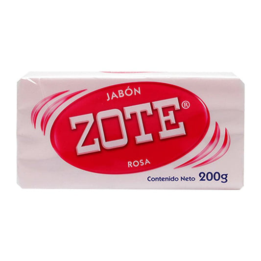 Jabón Zote Rosa En Barra 200 gr