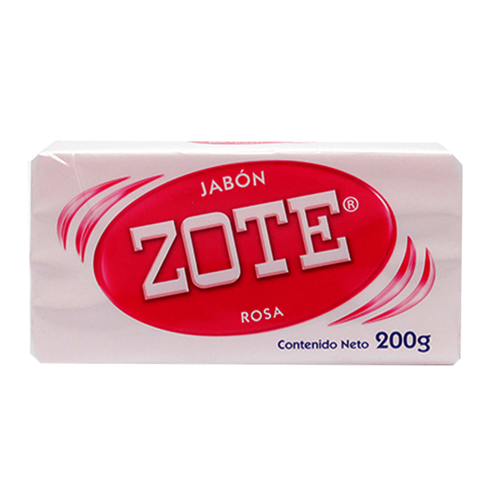 Jabón Zote Rosa En Barra 200 gr