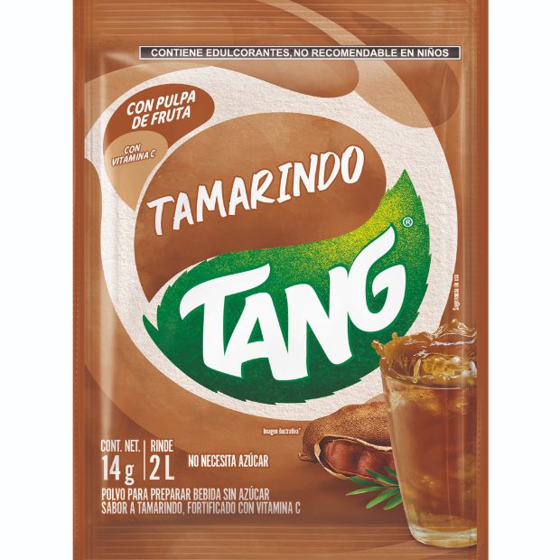 Polvo Para Preparar Bebida Tang Sabor Tamarindo Paquete con 8 Sobres