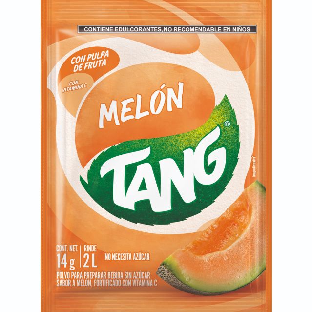 Tang Polvo Para Preparar Bebida Sabor Melón Paquete Con 8 Sobres